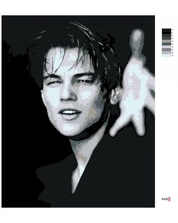 Maľovanie podľa čísel - Leonardo DiCaprio-3