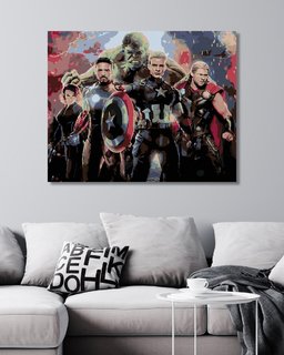 Maľovanie podľa čísel Avengers Endgame-2