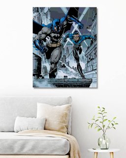 Maľovanie podľa čísel Batman a Nightwing-2
