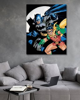 Maľovanie podľa čísel Batman a Robin-2