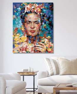 Maľovanie podľa čísel Frida-3