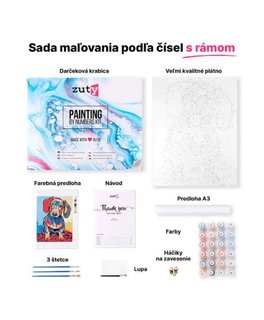Maľovanie podľa čísel Frida-5