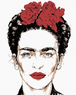 Maľovanie podľa čísel Frida Kahlo-1