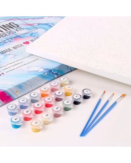 Maľovanie podľa čísel Groot s rukavicou nekonečna-5