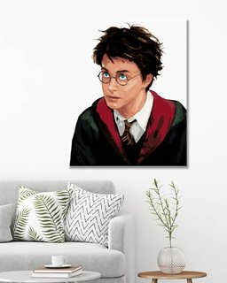 Maľovanie podľa čísel Harry Potter portrét-2