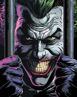 Maľovanie podľa čísel Joker za mrežami (Batman)-1