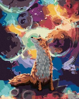 Maľovanie podľa čísel Malý princ líška-1