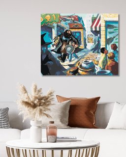 Maľovanie podľa čísel Priečna ulica (Harry Potter)-2