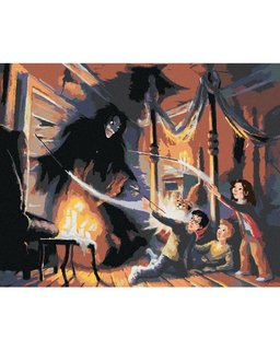 Maľovanie podľa čísel Sirius Black prvé stretnutie (Harry Potter)-1