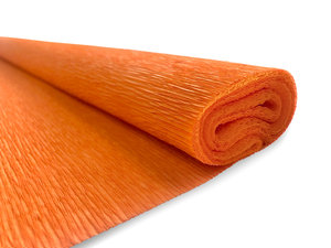 Krepový papier svetlo oranžový, 5-1