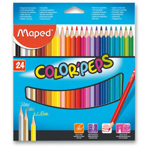 Pastelky Color'Peps, 24 farieb-1