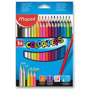 Pastelky Color'Peps, 36 farieb-1