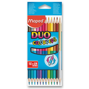 Pastelky Color'Peps Duo, 24 farieb-3