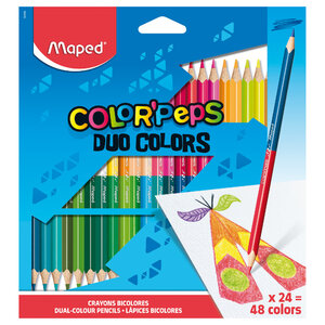Pastelky Color´Peps Duo, 48 farieb-3