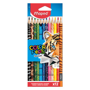 Pastelky Color' Peps Animals, 12 farieb-1
