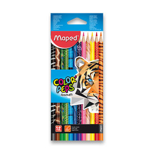 Pastelky Color' Peps Animals, 12 farieb-2