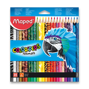 Pastelky Color' Peps Animals, 24 farieb-2