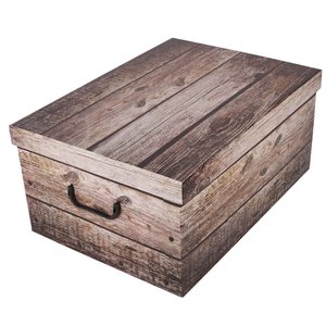 Úložný box Wood grey midi-1