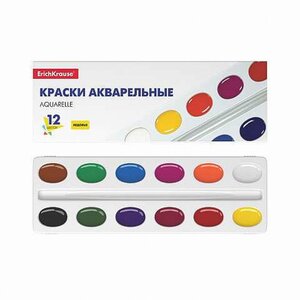 Vodové farby Artberry Basic med, 12 farieb-1