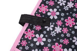 Zástera pončo Flowers-3