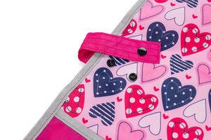 Zástera pončo Hearts-3