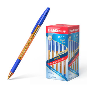 Guľôčkové pero R-301 Amber Stick&amp;Grip 0.7-1