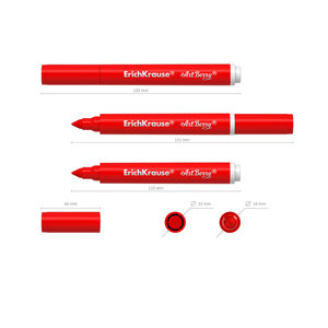 Detské fixy Artberry Jumbo, 6 ks-5