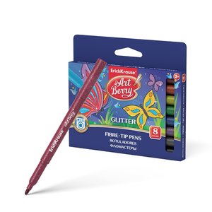 Fixy ArtBerry® Glitter, 8 farieb-1