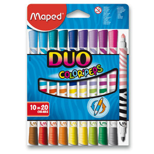 Fixy Color´ Peps Duo, 20 farieb-1