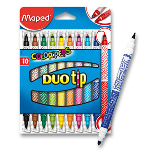 Fixy Color´ Peps Duo Tip, 10 farieb-1