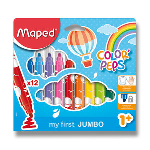 Fixy Color´ Peps Jumbo, 12 farieb-1