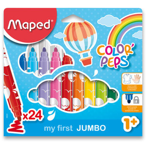 Fixy Color´ Peps Jumbo, 24 farieb-1