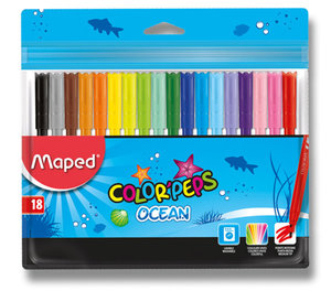 Fixy Color´ Peps Ocean, 18 farieb-3