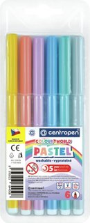 Fixy Colour world Pastel, 6 farieb-1