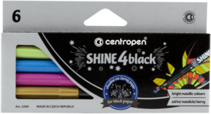 Fixy Shine black, 6 farieb-1