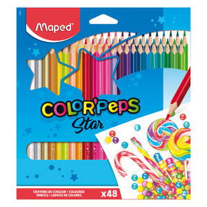 Pastelky Color'Peps, 48 farieb-2