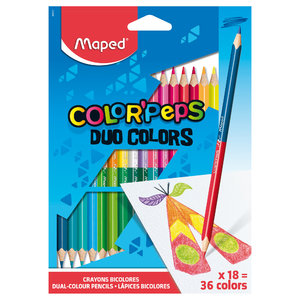 Pastelky Color´Peps Duo, 36 farieb-1