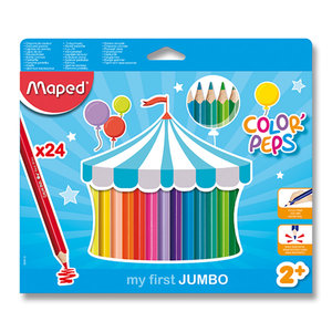 Pastelky Color&#39;Peps Jumbo, 24 farieb-1