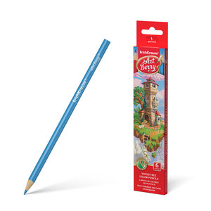 Plastové trojhranné pastelky, 6 farieb-1