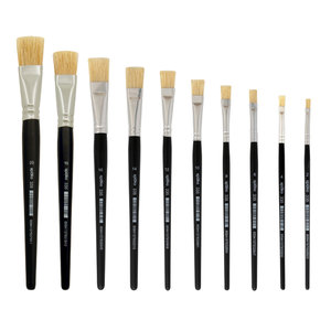 Štetec štetinový, plochý, veľ. 8-2