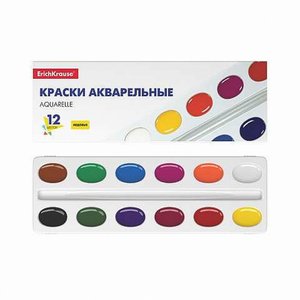 Vodové farby Artberry Basic med, 12 farieb-1
