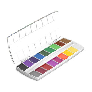 Vodové farby Premium s UV ochranou, 18 farieb-2