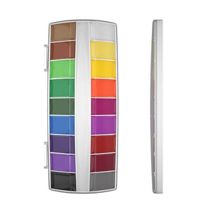Vodové farby Premium s UV ochranou, 18 farieb-3