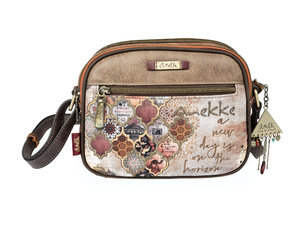 Oválna crossbody kabelka s motívom arabesky Egypt-5