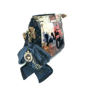 Kabelka La Vie Chic Couture, zamatová-2