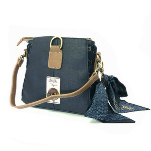 Kabelka La Vie Chic Couture, zamatová-3