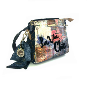 Kabelka La Vie Chic Couture, zamatová-8