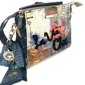 Kabelka La Vie Chic Couture, zamatová-9