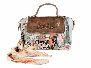 Kufríková kabelka s chlopňou Jungle-1