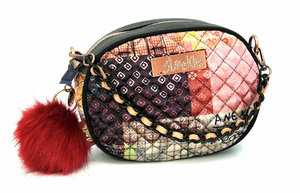 Malá oválna kabelka cez rameno Couture-1